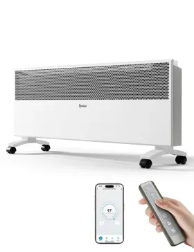 1500w Reekie 747453191434 Convection Panel Space Heater For Indoor Use Electric Mica Infrared He