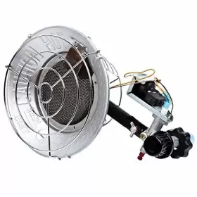 Rem-16-ttc-o Remington 16 000 Btu Single Propane Tank Top Heater Silver/black