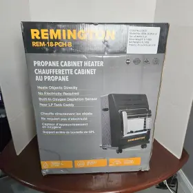 Rem-18-pch-b Remington 18 000 Btu Portable Propane Cabinet Heater