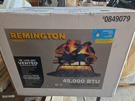Remington Reml180bnov Hearth 18 Inch Log Set Vented Natural Gas 45 000btu