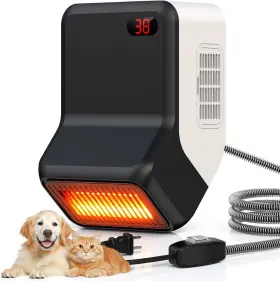 Dh01 Ribgwo Dog House Heater With Thermostat Pet Safe Overheat Protection And 6f
