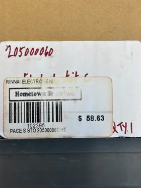 205000060 Rinnai Electrode Kit C For Ex08 11 17 22 Part Number
