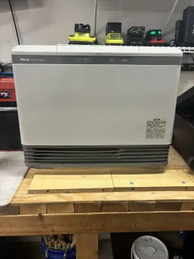 22000-5000btu Rinnai Rce-606a-p Propane Direct Vent Wall Or Floor Heater.
