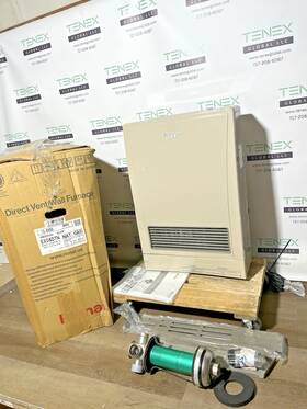 Rinnai Rhfe-203fta-n Ex08dtn Direct Vent Wall Furnace 8 000 Btu Natural Gas B-7 #1603