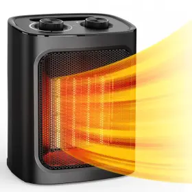 1500w Rintuf 976100508071 Small Space Heater Portable Electric Mini Ceramic With 3 Modes