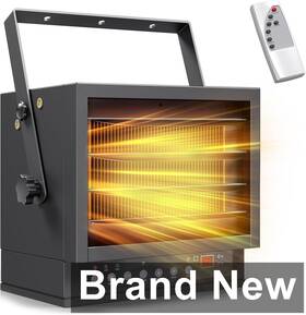 Riseon Cz231er - 7500w Electric Garage Heater With Remote