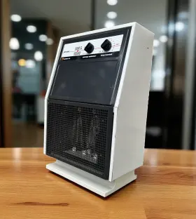 T-911 Rival Vintage Safe And Sound Fan Forced Space Heater T911 1500 Watt Works