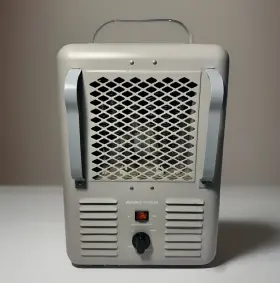 T761-lg Rival Vtg Titan Electric Space Heater Model 1500 W 120 V Tested Working