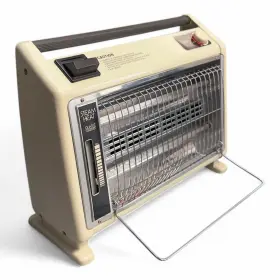 03-2701 Robeson Quartz Steam Heat Heater 1500w Vintage Made In Japan