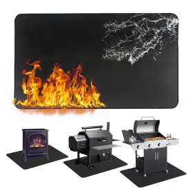 Ronsan 739505448436 Large 65 X 48 Inches Under Grill Mats For Outdoor Fireproof U