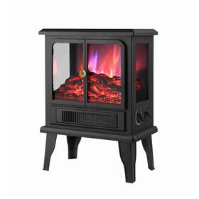 Runesay 711181738568 1500-watt Freestanding Black Electric Utility Convection Infrared Overheating Pr