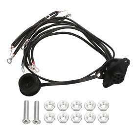 Rylnok Ry-dyx005 Winch Remote Control Female Socket Wiring Connector Harness Kit 12v 5-wire Wa