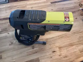 P3180 Ryobi 18-volt One Hybrid Forced Air Propane Heater