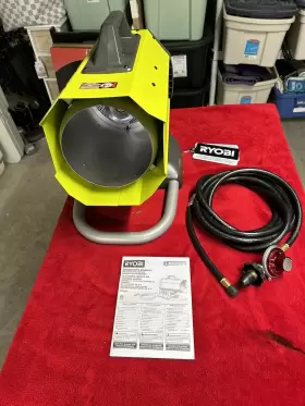Pcl801 Ryobi 18 Volt Hybrid Forced Air Propane Heater Tool Only - Used