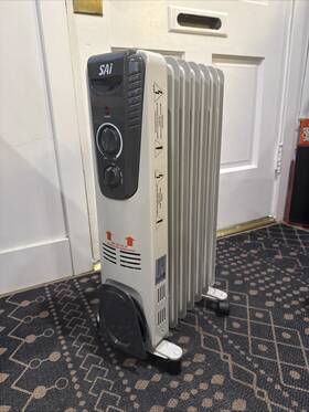 Sai Cyaa45-7 Rolling Electric Radiator Heater