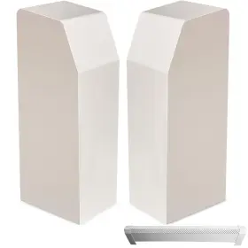 Endcap101 Samorillo End Caps For Baseboard Heaters - 2 Pack Fits Most Standard Models