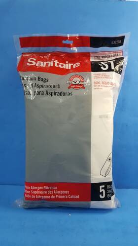Sanitaire 63213b One Pack- St Vacuum Bag 5-pack For S600 Sc600 Sc800