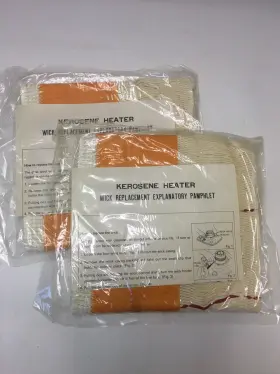 Ohw-120a Sanyo 2 Count Kerosene Heater Replacement Wicks Unopened Nos