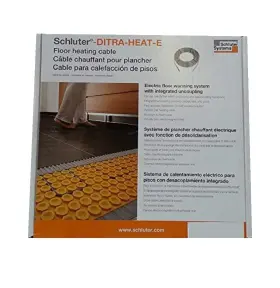 Dhehk12016 Schluter Ditra Heat E Hk Electric Floor Heating Cable Kit With Temperature Sensors Idea