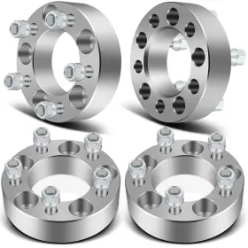 070746-536 Scitoo 4pcs 5x4.5 Wheel Spacers 1.5 Inch Spacer Adapters With 1/2 Studs