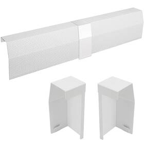 Sdsnte Sdsnte-071302 4ft Steel Baseboard Heater Cover White Compatible With Hydronic Systems