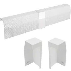 Sdsnte-071302 Sdsnte 4ft Steel Baseboard Heater Cover White Compatible With Hydronic Systems