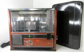 32.40205 Sears Vintage Kerosene Heater 9300 Btu Portable Reflection Wood Panel