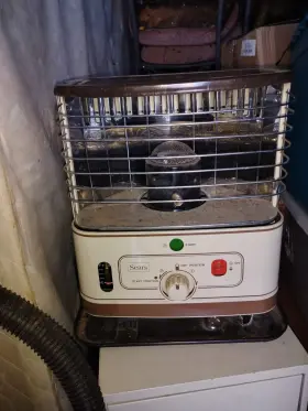 42.40216 Sears Rare Vintage Portable Kerosene Heater