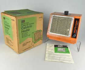 72752 Sears Vintage Catalytic Heater 1000-3000 Btu Adjustable Flameless Propane