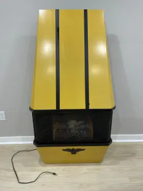 114.963100 Sears-roebuck Vintage 1970s Wall-mounted Electric Faux Fireplace Heater