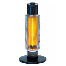 Mhg4 Sengoku K -u-b Heatmate Portable Instant Graphite Tower Electric Heater Black Used