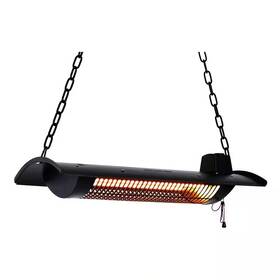 Senqwfa 313024845879 1500w Outdoor Black Metal Electric Infrared Ceiling Heater With Adjustable Heat