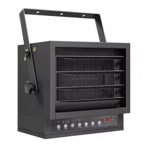 Senqwfa 705353937569 7500-watt Electric Ceiling Garage Heater Steel Hardwired Indoor With Remo