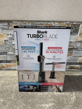 Shark 94661749 Turboblade Cool Heat Customizable Bladeless Tower Fan And Heater Th202
