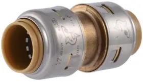 U016lfa4 Sharkbite/cash Acme 6 Pack Straight Coupling 3/4- Inch 4-pk