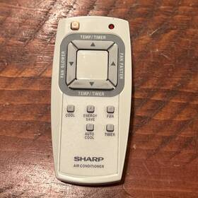 Sharp 9jm305110133 Genuine/oem Air Conditioner Remote Control
