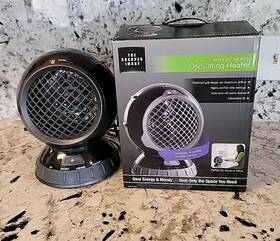 Sharper Image Evsi-htr25 Rare Oscillating Heater Personal/tabletop 3 Settings Space