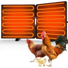 Js-25 Shenzhenshi Hongmingkejiyouxiangongsi Chicken Coop Heater 240 Watts Large Size Foldable Energy Efficient For