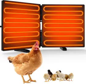 Js-28 Shenzhenshi Hongmingkejiyouxiangongsi Foldable Chicken Coop Heater For Winter 240w Large Size Waterproof Heat