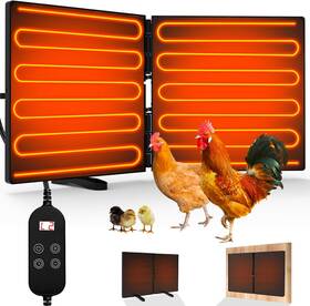 Shenzhenshi Hongmingkejiyouxiangongsi Js-28r Chicken Coop Heater For Winter Adjustable Temperature And Time Setting