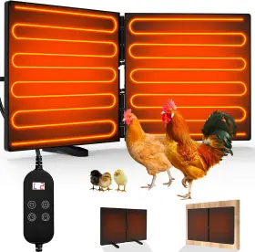 Js-28r Shenzhenshi Hongmingkejiyouxiangongsi Chicken Coop Heater For Winter Adjustable Temperature And Time Setting