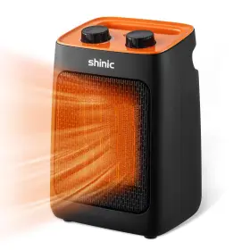 1500w Shinic 734172854818 Heater With Thermostat Ptc Ceramic Indoor Use - Orange