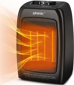 1500w Shinic 750225152533 Space Heater Fast Heating Ceramic Electric For Home Office