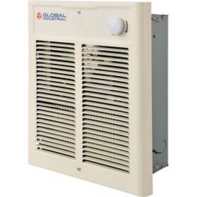 Sim Supply Blocked Brand 246745 Industrial Fan Forced Wall Heater Shaded Pole Motor 2000w 208/240v