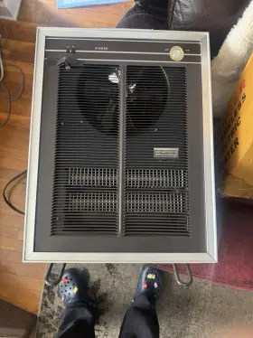 5995-j Singer Pa-30 Vintage 1970s Floor Electric Heater 240v Usa Rare Catlog