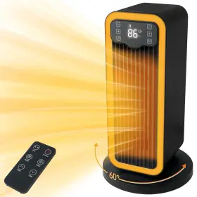 Lnfhd-15cr Sinimaka Space Portable Electric Heaters For Indoor Use With Thermostat Remote 60 Eco Bl