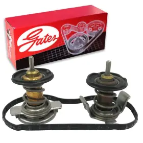 4036057410 Sixity Auto Gates Engine Coolant Thermostat Compatible With Ford F-250 Super Duty 6.4l V8