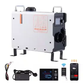 27296 Skyshalo 445023557545 Diesel Heater Btu/h White Utility Forced Air Portable Corded
