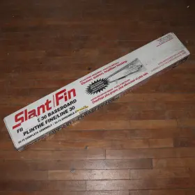 101-401-4 Slant/fin Fine/line 30 Fully Assembled Enclosure And Element Hydronic Baseboard