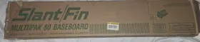 103409040 Slant/fin Multi/pak 80 Baseboard Cover- 4 Ft. Open Box New. Nu White. #103409040